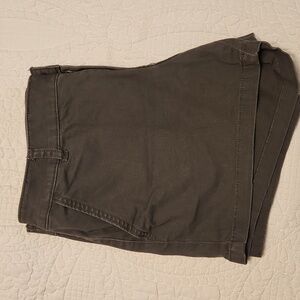 a.n.a olive green shorts